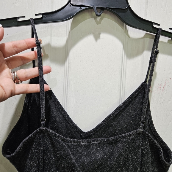 NWT Gap Slip Midi Dress XS Charcoal - Picture 4 of 11